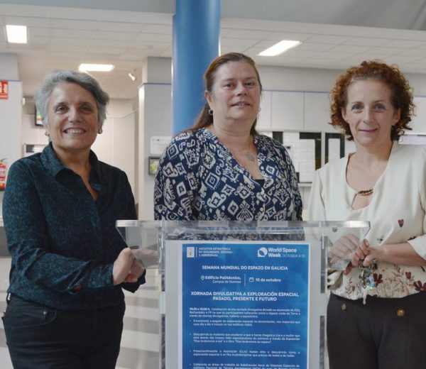 Un centenar de estudantes preuniversitarios participaron nunha xornada divulgativa sobre a exploración espacial